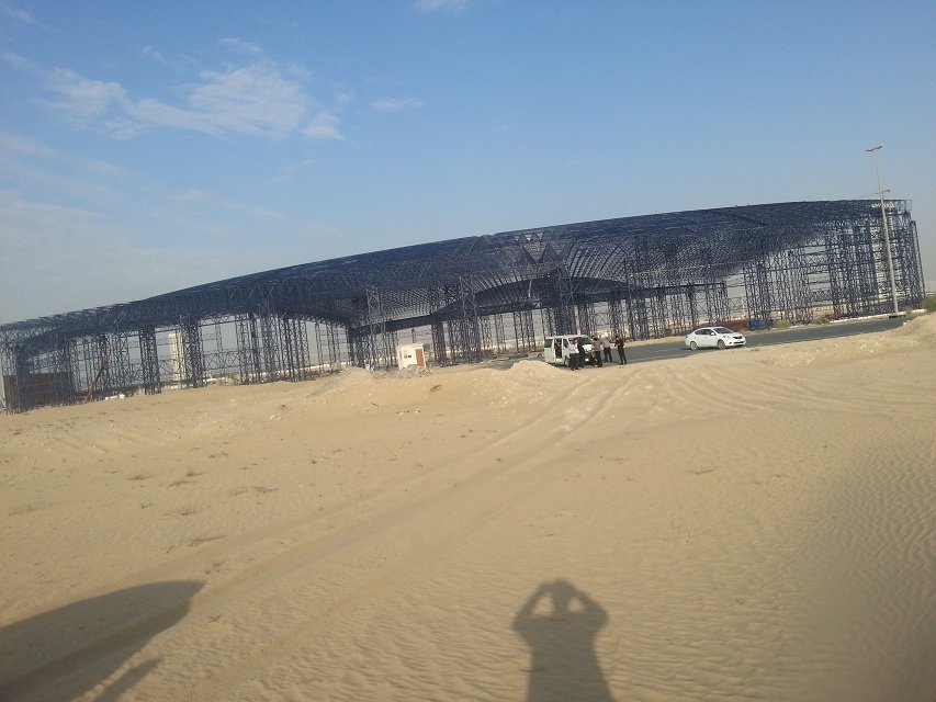 永康大型场馆网架工程